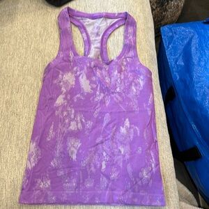 Purple swiftly tech racerback tank